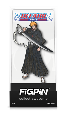 FiGPiN BLEACH GLiTTER iCHiGO KUROSAKi #1397 FiGPiN.COM EXCLUSiVE