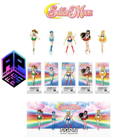 AP SAiLOR MOON BOX SET WiTH LOGO FiGPiN.COM EXCLUSiVE