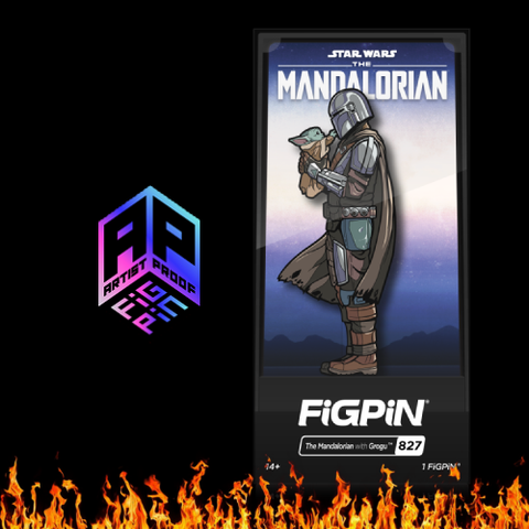 AP THE MANDALORiAN WiTH GROGU #827