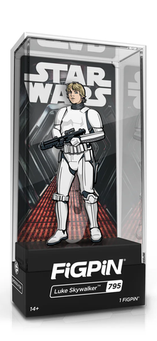 FiGPiN STAR WARS LUKE SKYWALKER #795 FiGPiN.COM EXCLUSiVE