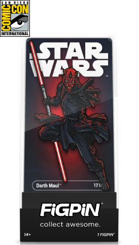 FiGPiN STAR WARS DARTH MAUL #1718 SDCC 2024 EXCLUSiVE