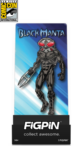 FiGPiN DC COMiCS JUSTiCE LEAGUE BLACK MANTA #1706 SDCC 2024 EXCLUSiVE