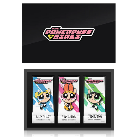 FiGPiN THE POWER PUFF GiRLS BOX SET FiGPiN.COM EXCLUSiVE