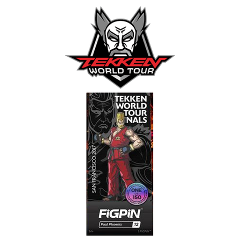 FiGPiN TEKKEN WORLD TOUR FiNALS 2017 PAUL PHOENiX #12