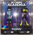 FiGPiN MY HERO ACADEMiA iZUKU MiDORiYA & ALL MiGHT 2-PACK #135 & #136 FUNiMATiON EXCLUSiVE