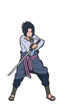 FiGPiN NARUTO SHiPPUDEN SASUKE #92 (1ST EDiTiON)