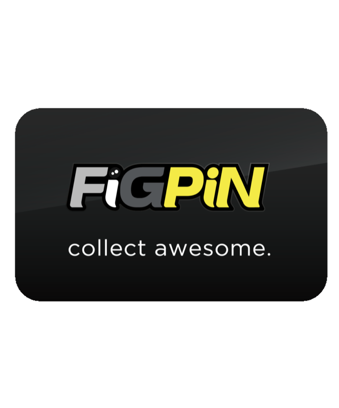 Figpin Logo 4 White on purchases Gold