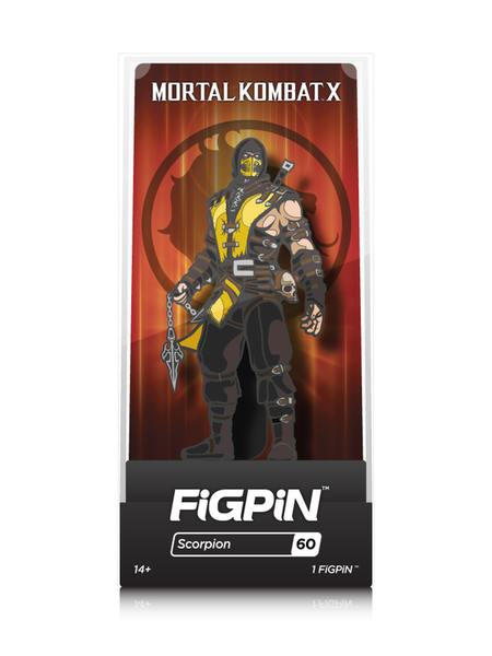 Sub Zero Figpin popular #199 Mortal Kombat Pin